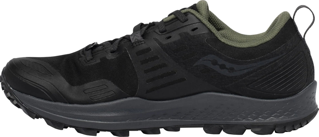 Black/Pine Men's Trail Running Shoes Q719