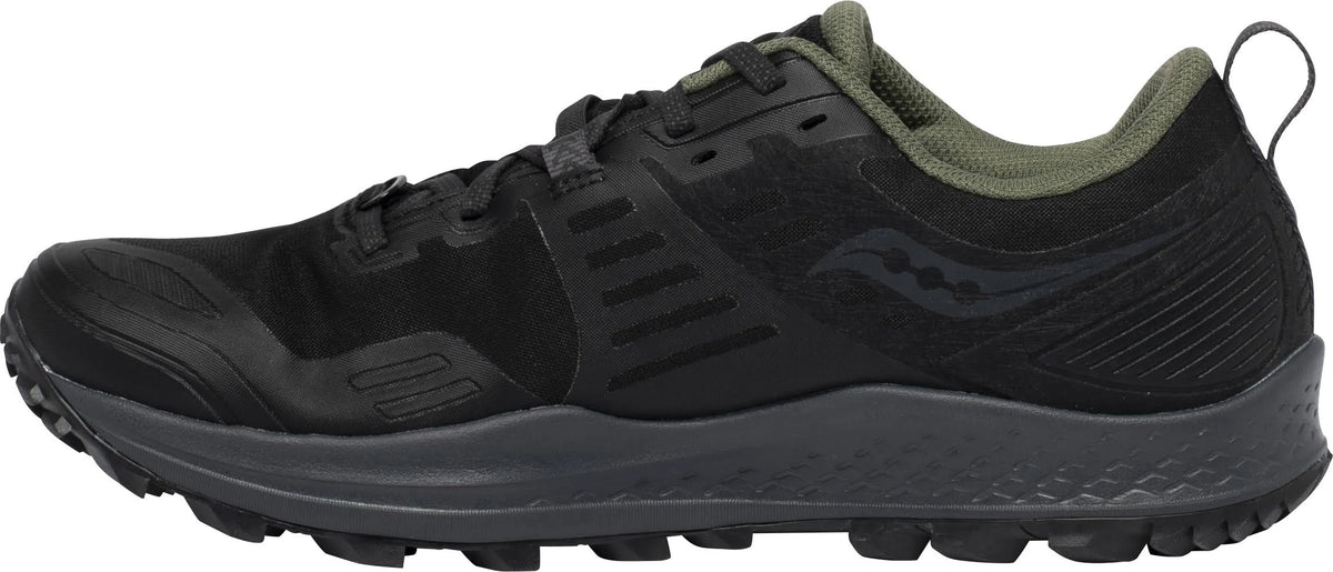 Black/Pine Men's Trail Running Shoes Q719