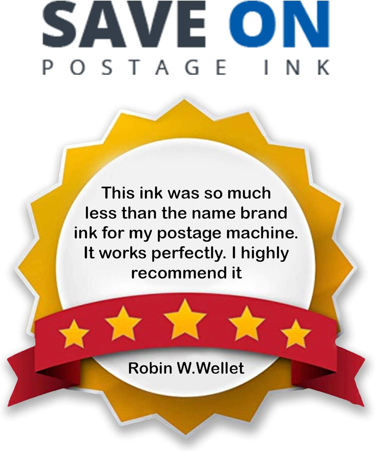 Red Ink Cartridge for Postage Meter Q43775