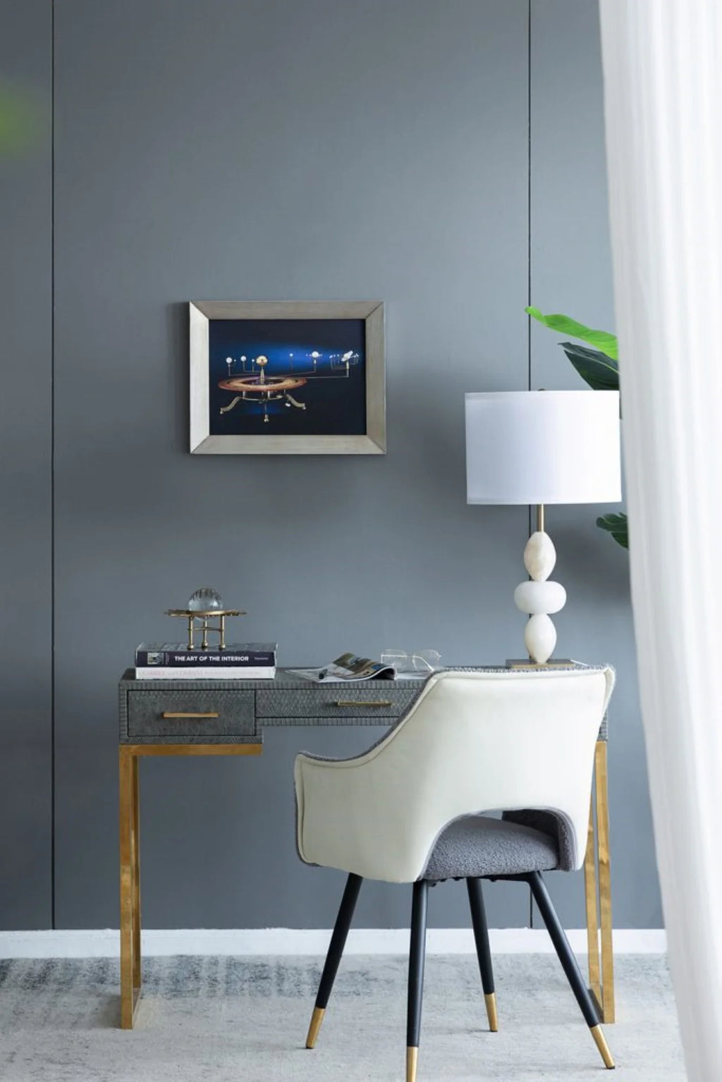 Traditional Space Frame Wall Art 15.75" x 19.75" O27128