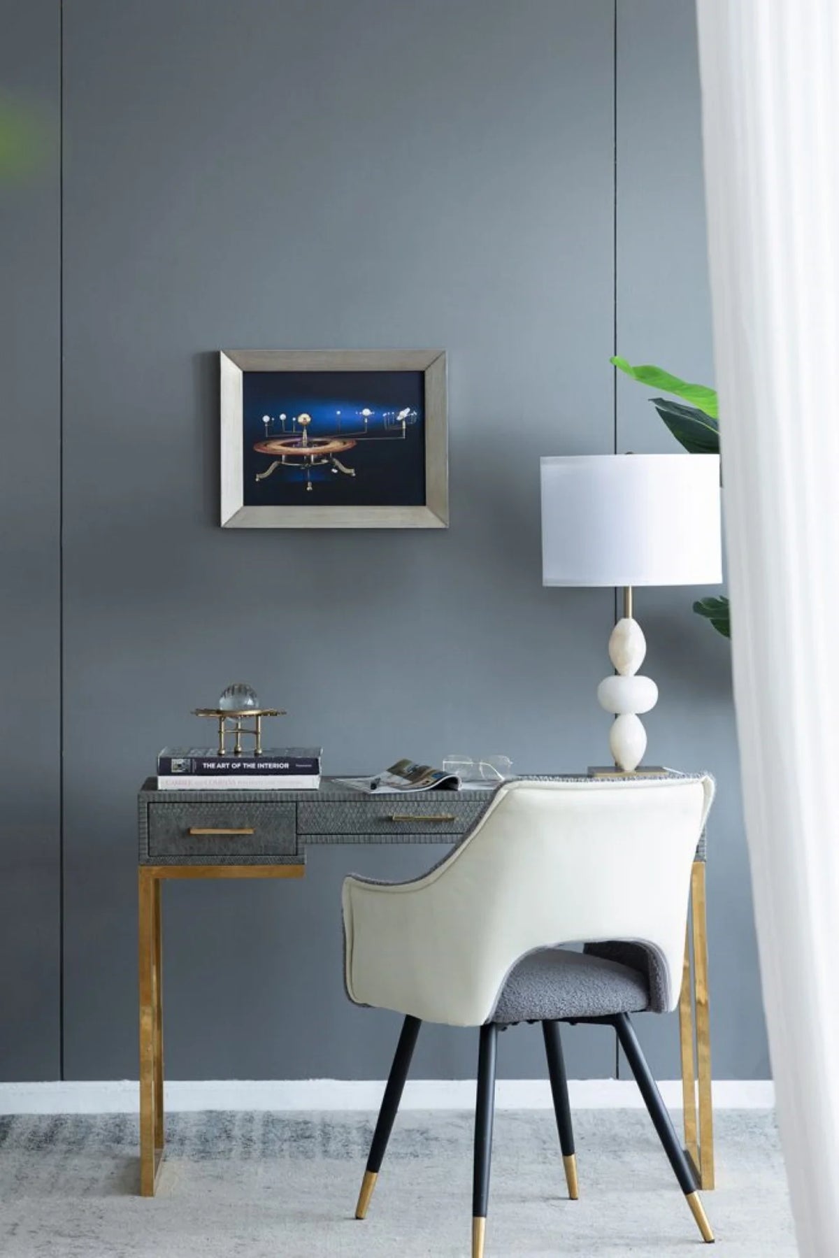 Traditional Space Frame Wall Art 15.75" x 19.75" O27128