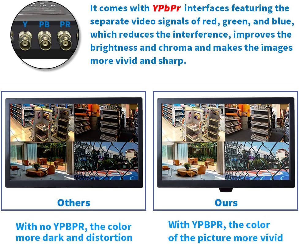 19.5 16:9 1600x900 TFT LCD CCTV Monitor with BNC VGA HDMI Q833926