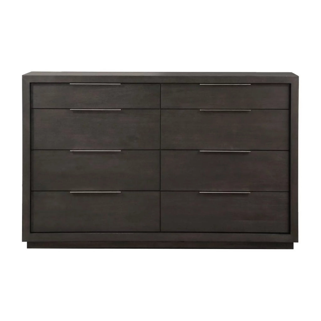 Gray 8 Drawer Dresser D35113