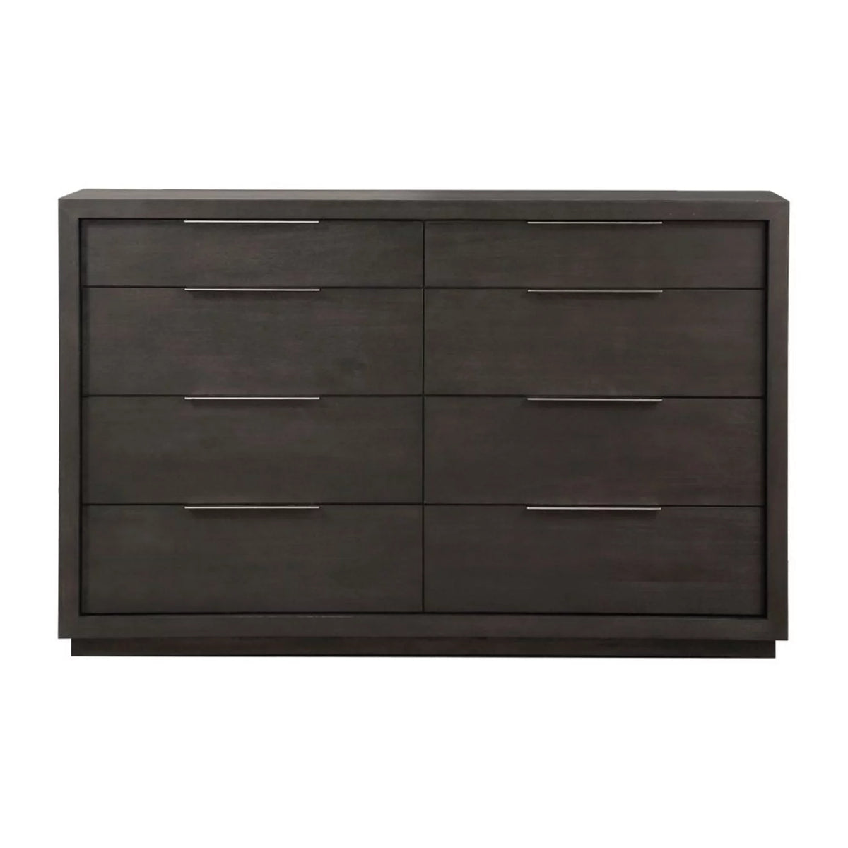 Gray 8 Drawer Dresser D35113