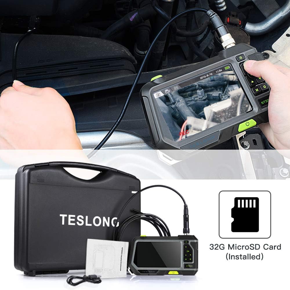 16.5ft 5inch 720P HD Industrial Endoscope Camera L488