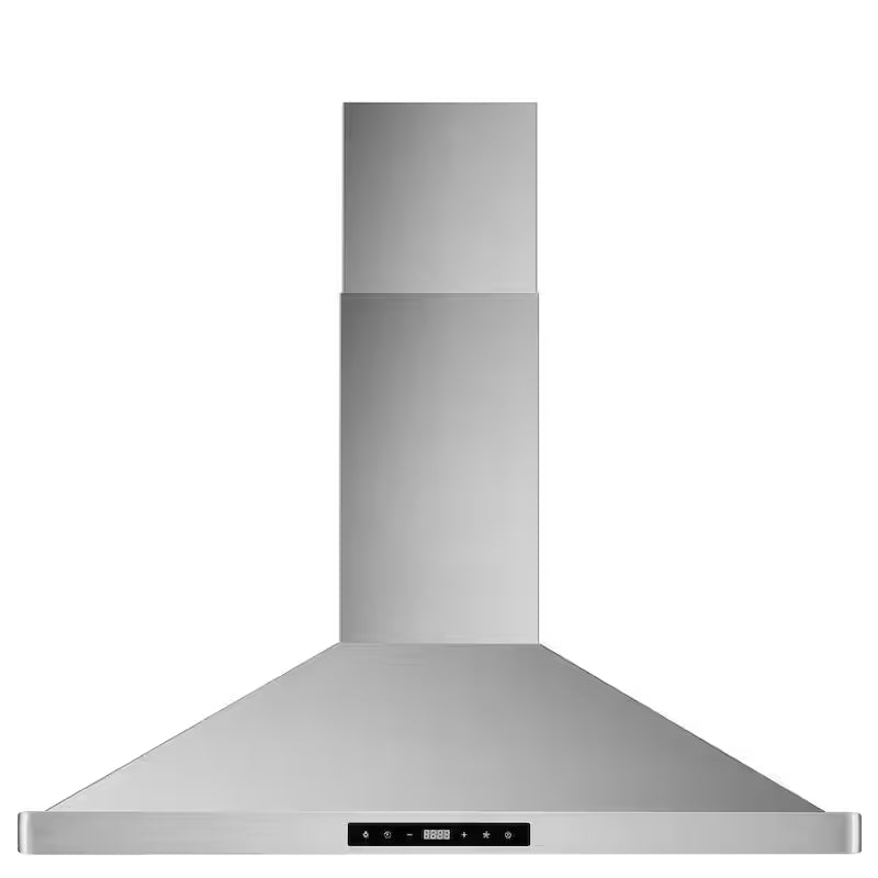 36 in. Stainless Steel Ductless Wall Mount Range Hood with Carbon Filter E644558