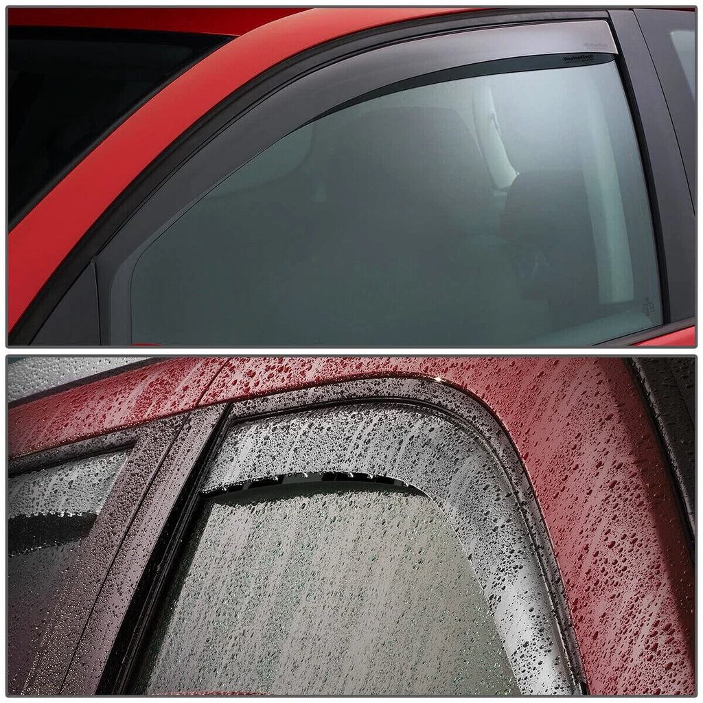 Smoke Window Visor Wind Rain Deflector In-Channel O6435