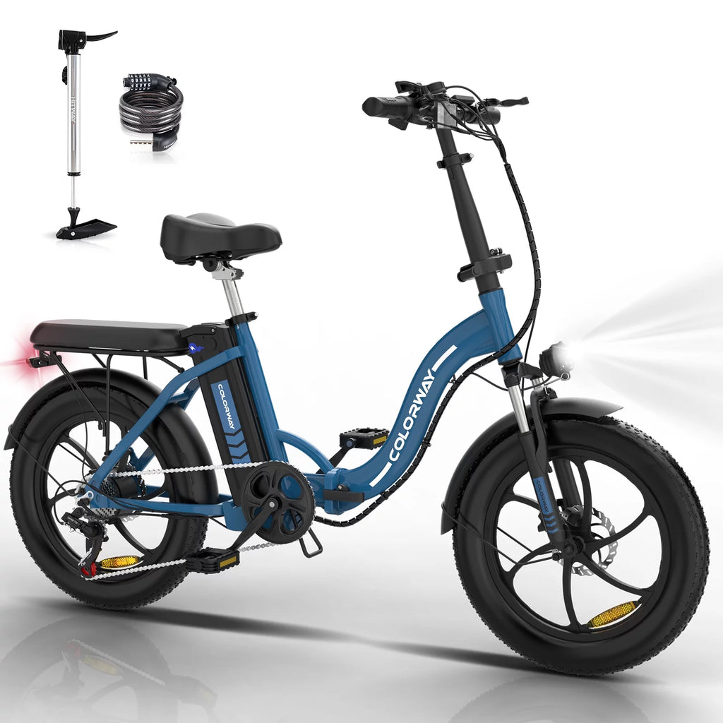 500W Fat Tire Electric Bike 11.2Ah 36V T9143