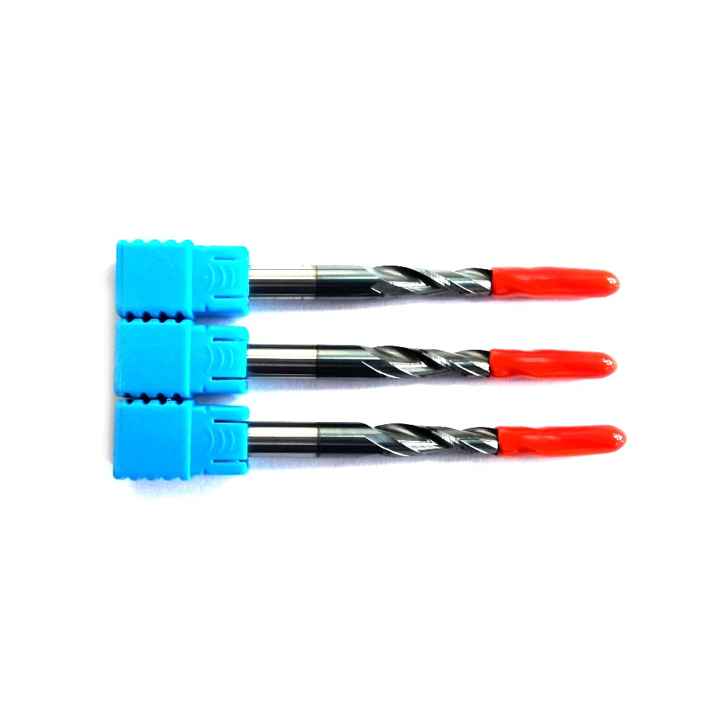3pcs Tungsten Solid Carbide Router Bits with TiAIN Coated Z13562