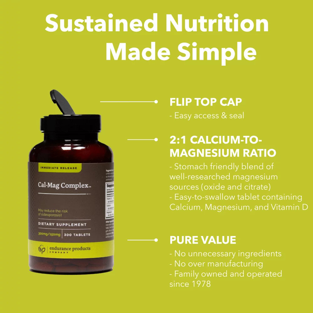 300 Tablets Calcium Magnesium Supplement A5570