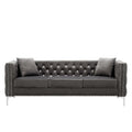 Grey 2 Piece Sofa and Loveseat Set C62227