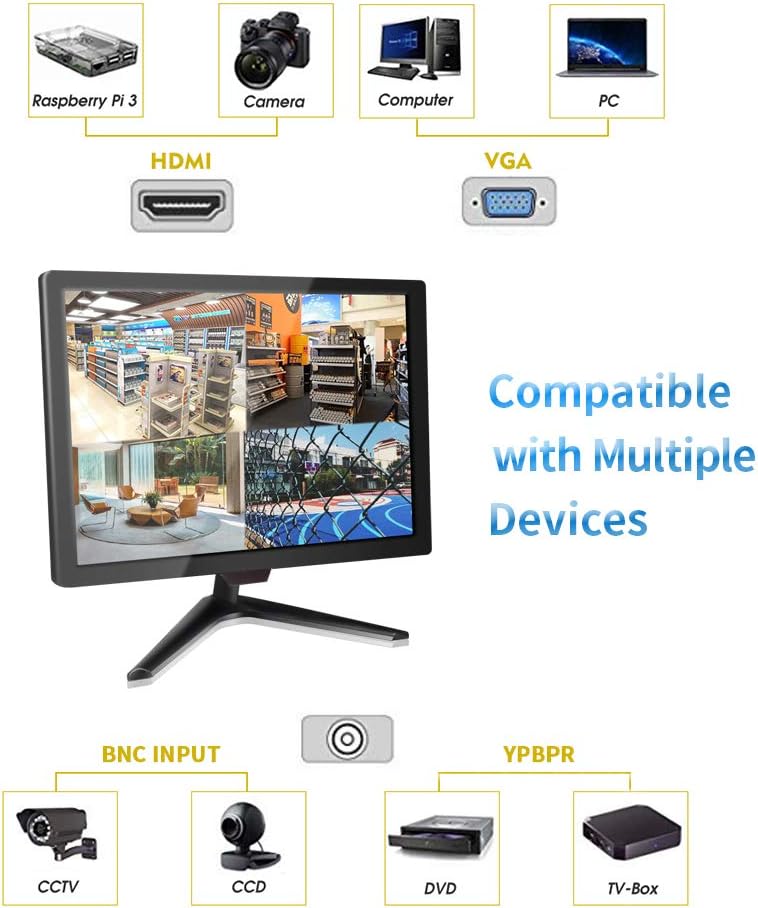19.5 16:9 1600x900 TFT LCD CCTV Monitor with BNC VGA HDMI Q833926