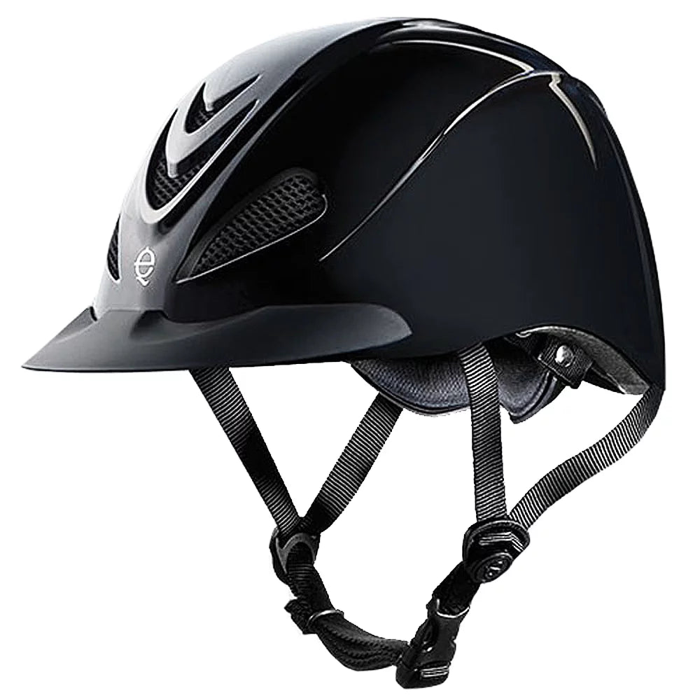 Black Low Profile Schooling All Purpose Riding Helmet C80164