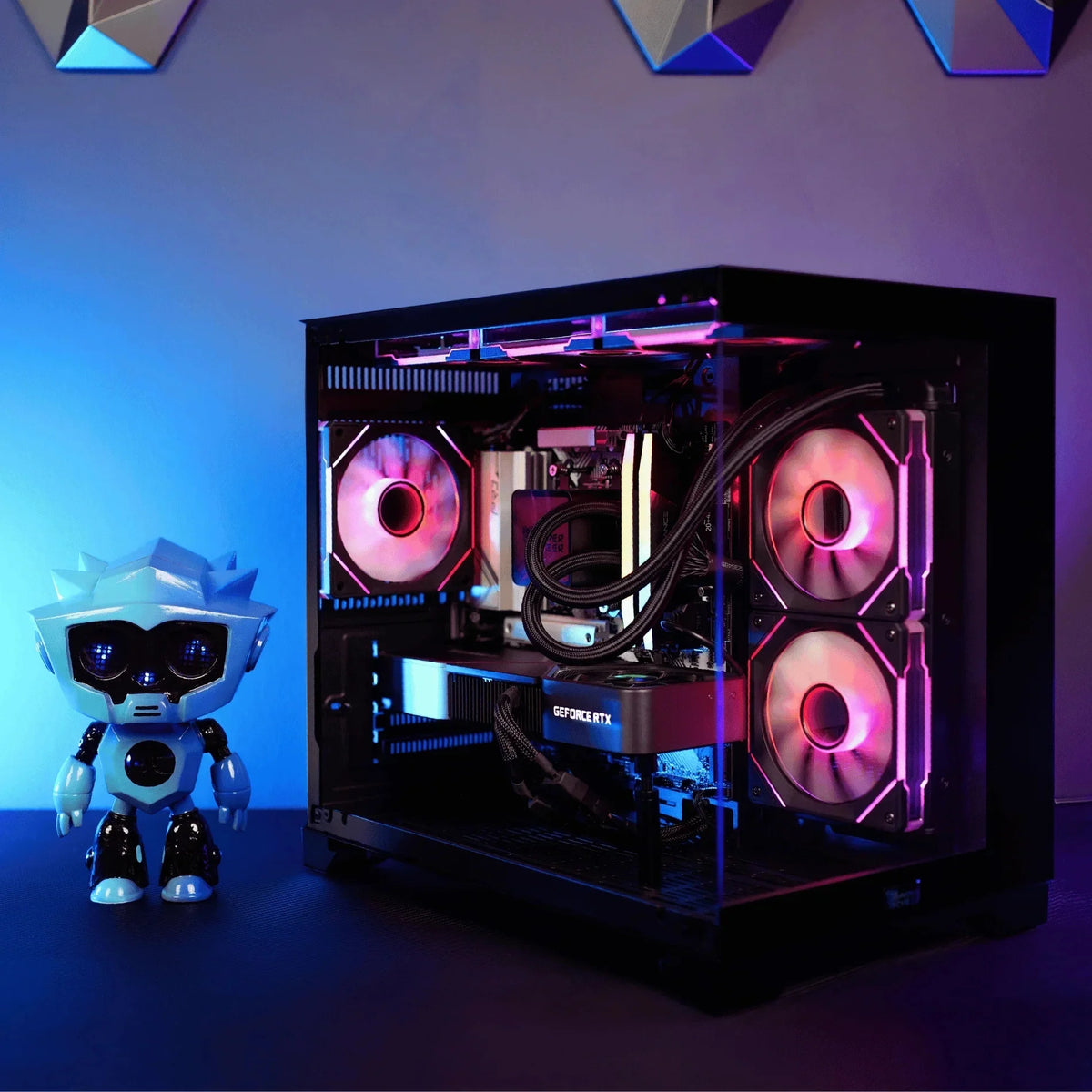 AMD Ryzen 7 9800X3D NVIDIA GeForce RTX 5070 TI 16GB Gaming PC H865011