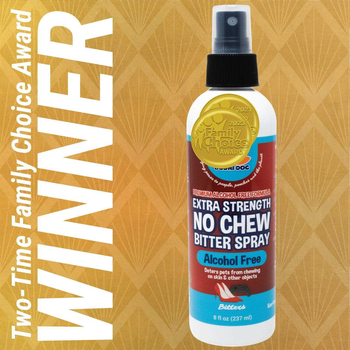Extra Strength No Chew Bitter Spray H1809