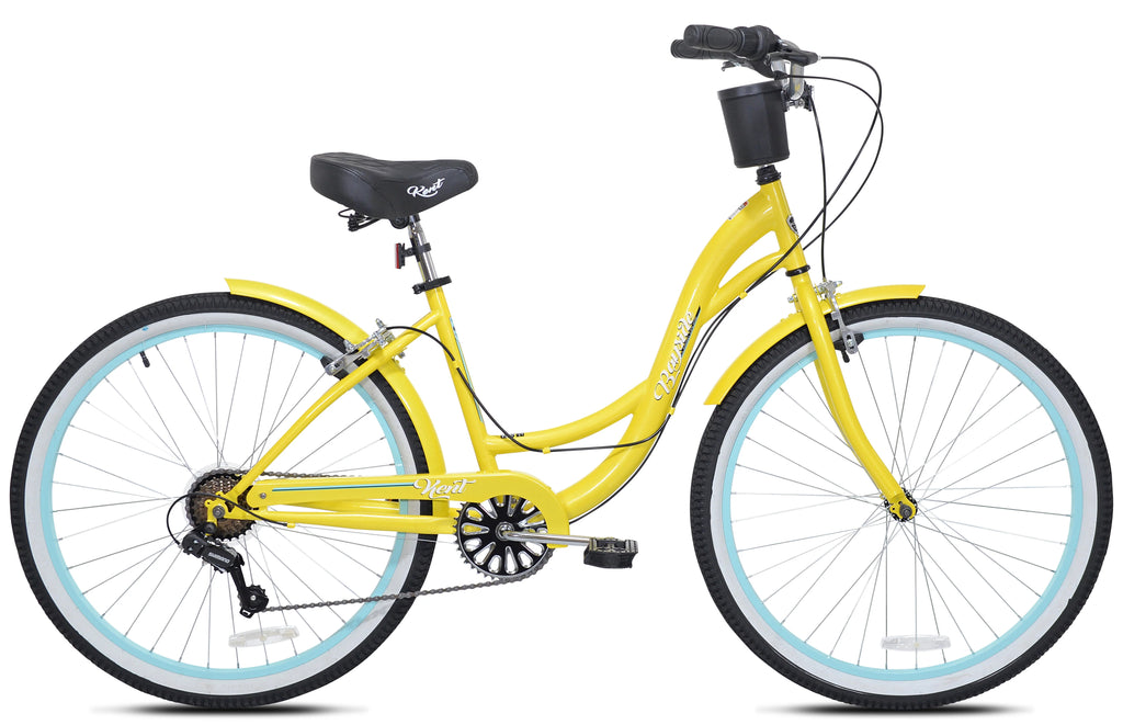26 in. Yellow Cruiser Bicycle L593116