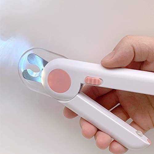 Dog Nail Clippers and Trimmers with Safety Guard LED Light O77285