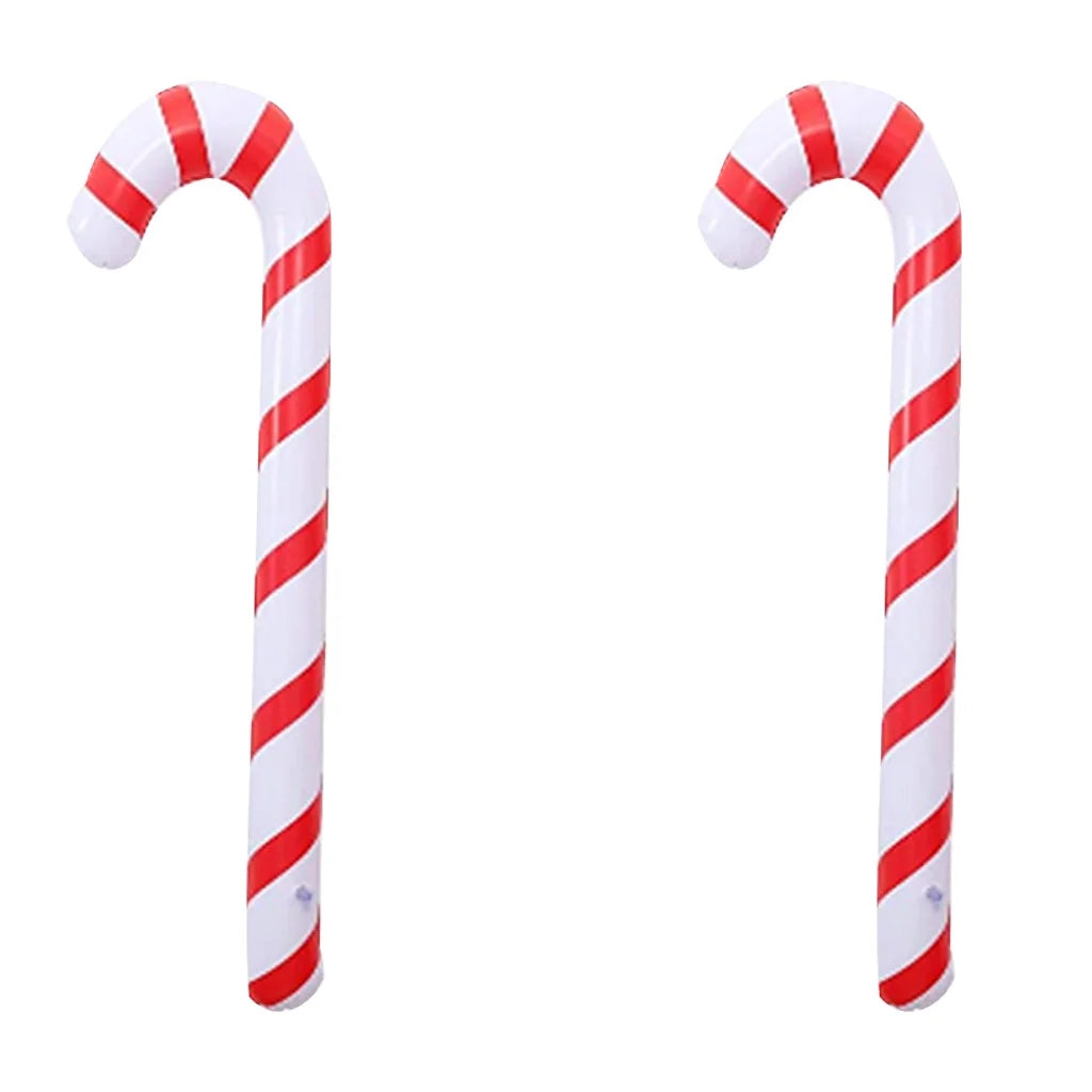 Inflatable Candy Canes Christmas Balloons Outdoor Decoration B9059