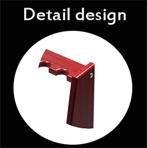 White Floor-Standing Wooden Billiard Cue Rack for 10 Cues F1708