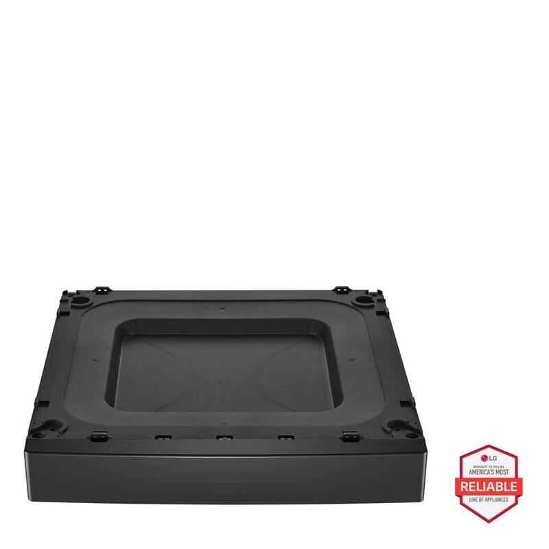 Black Steel Laundry Pedestal Y855