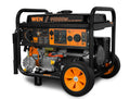 11,000-Watt Dual Fuel Portable Generator with Wheel Kit and Electric Start U96331