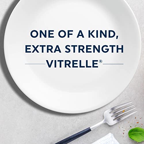6-Piece 10.25" Round Vitrelle Glass Dinner Plates V93942