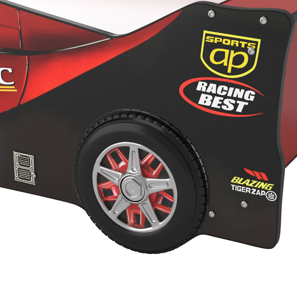 Blue Race Car Youth Bed H704