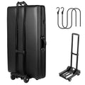 Portable Massage Table Cart with Wheels Foldable U186492