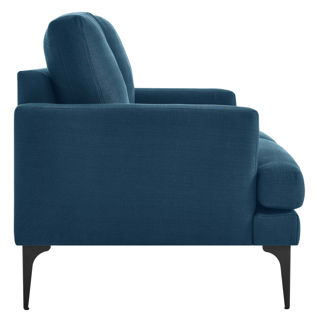 Azure Upholstered Fabric Loveseat G7699