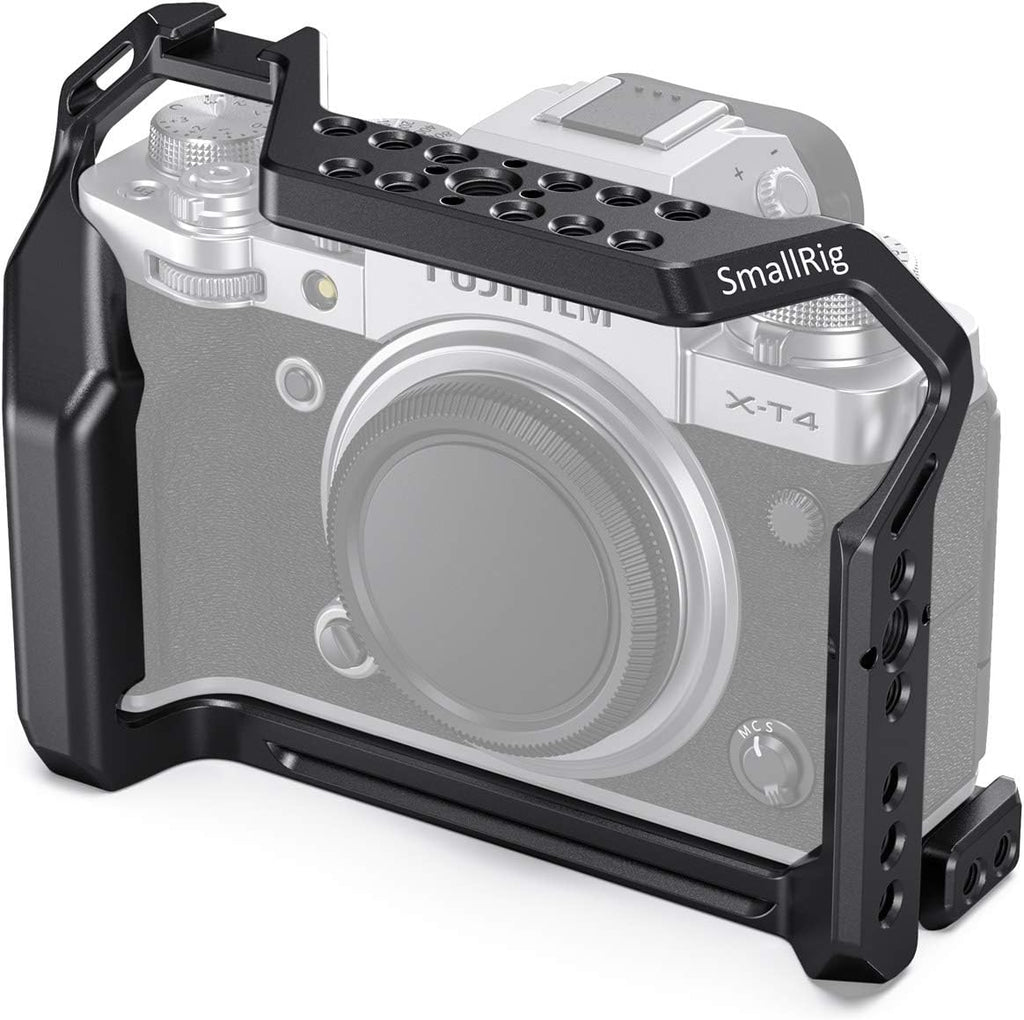 Aluminum Alloy Camera Cage with Cold Shoe and NATO Rail N631
