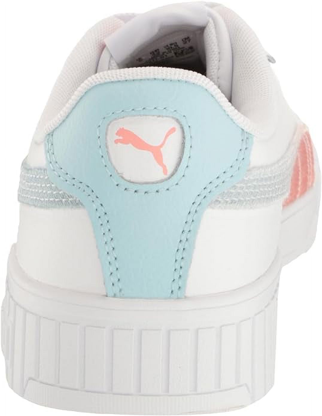PUMA White-Fusion Coral-Light Aqua Sneaker P8204