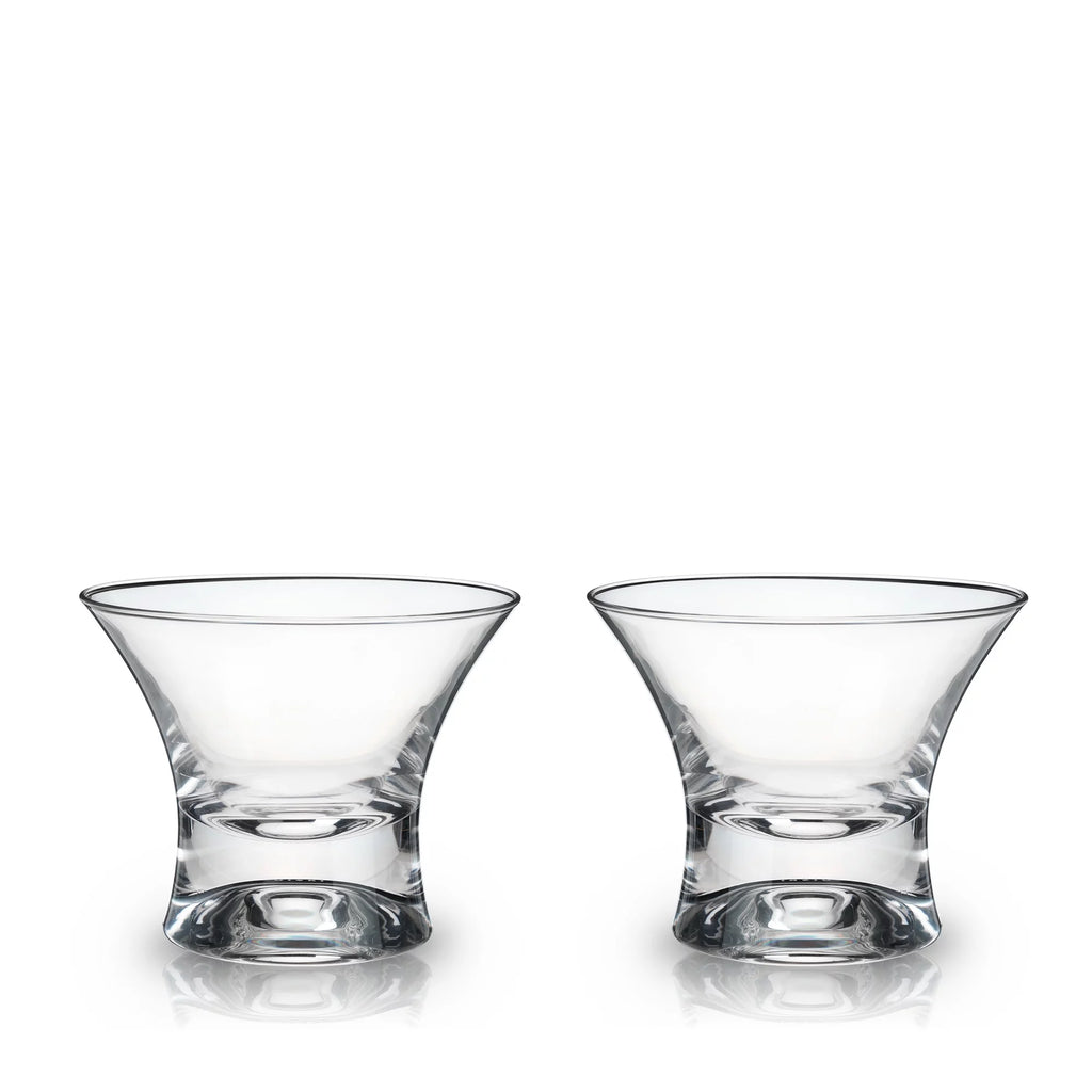 Heavy Base Crystal Manhattan Glasses Cocktail Glass Set L275124