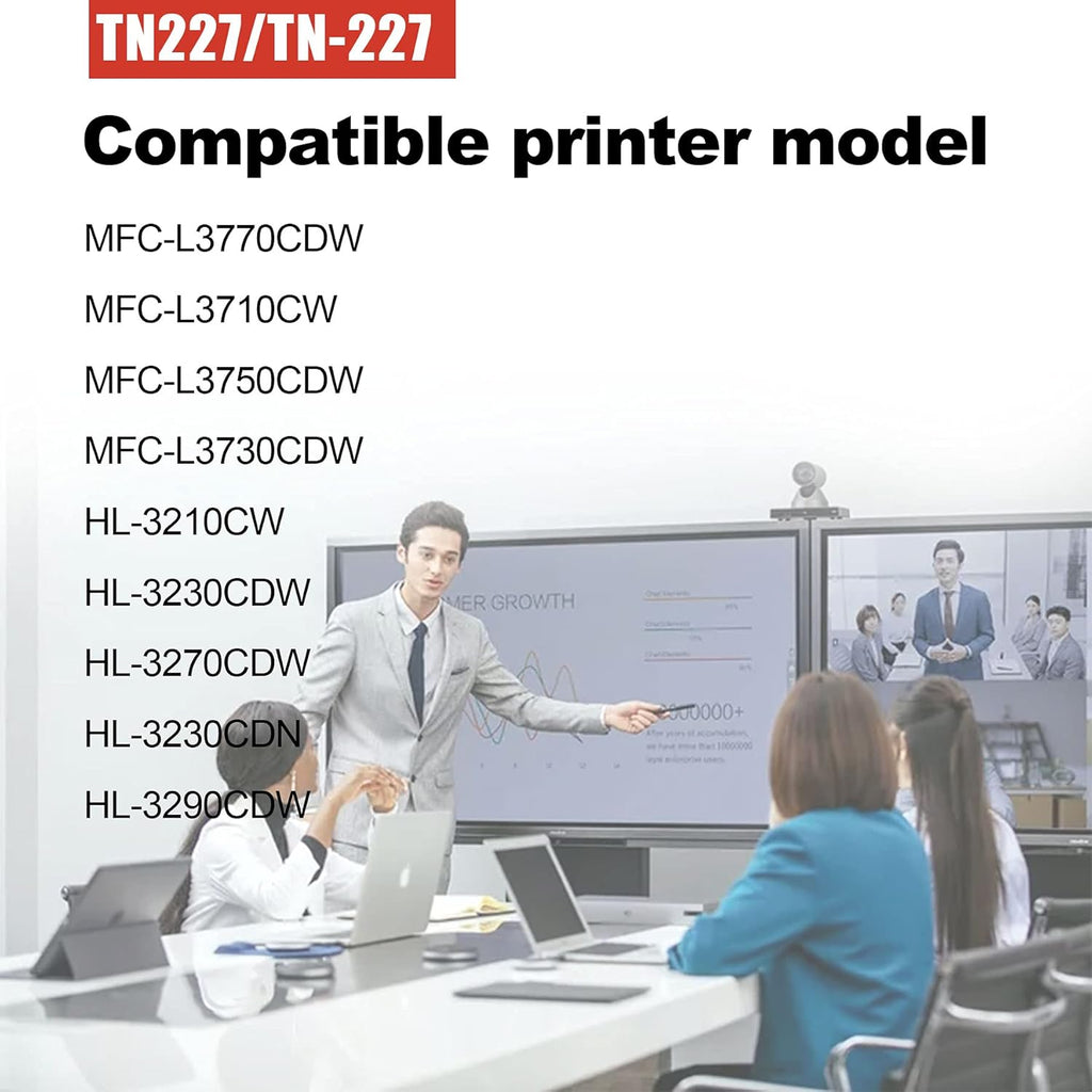 TN227 TN-227 Toner Cartridge (1C+1M+1Y) K657