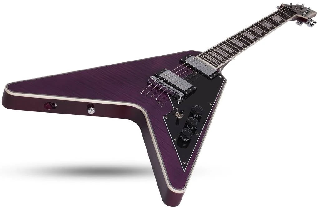 Transparent Purple Electric Guitar H9933