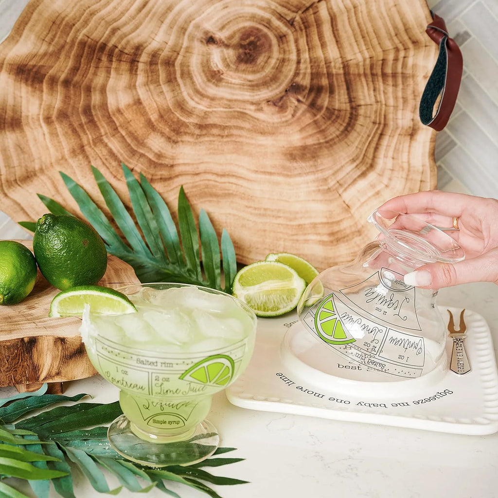 Clear Stemless Margarita Glass 6 Piece Set N1267