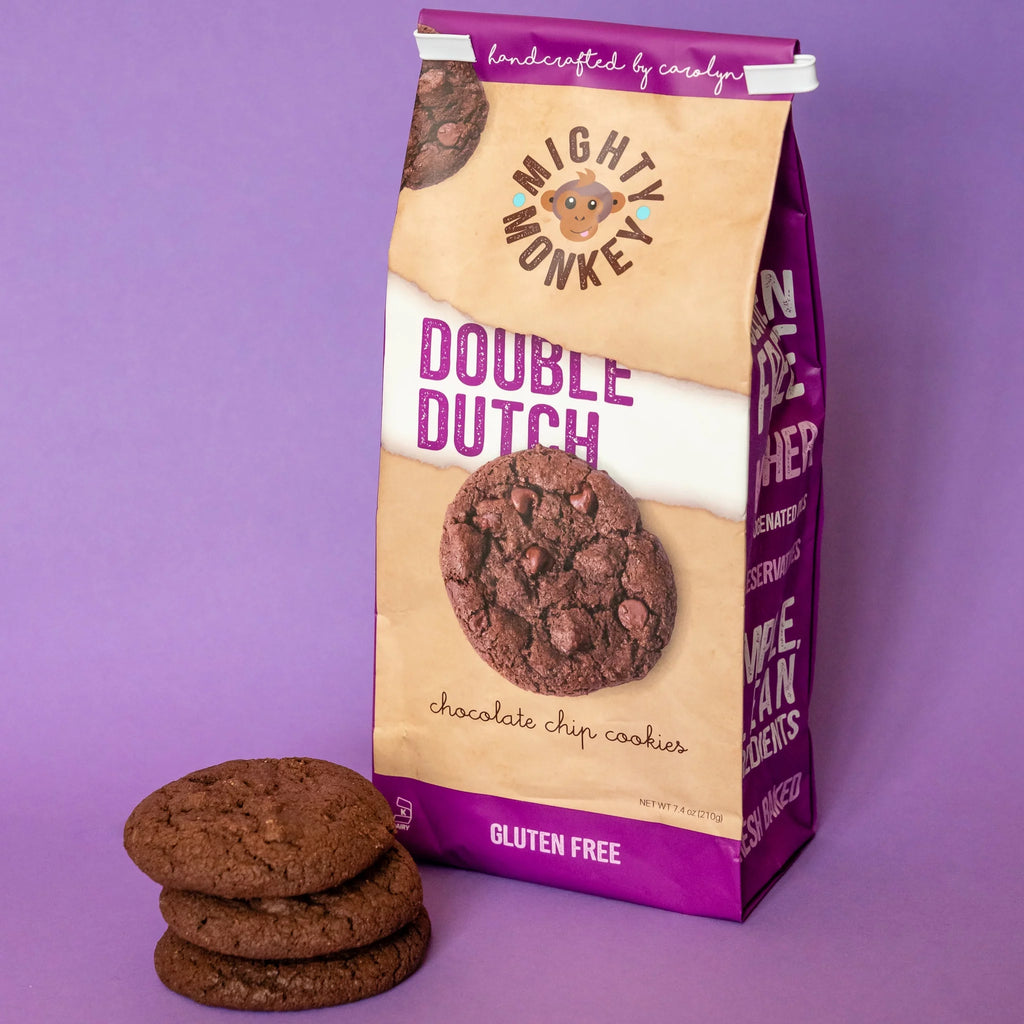 7.4 Oz (3 Pack) Gluten Free Double Dutch Chocolate Chip Cookies Z2786