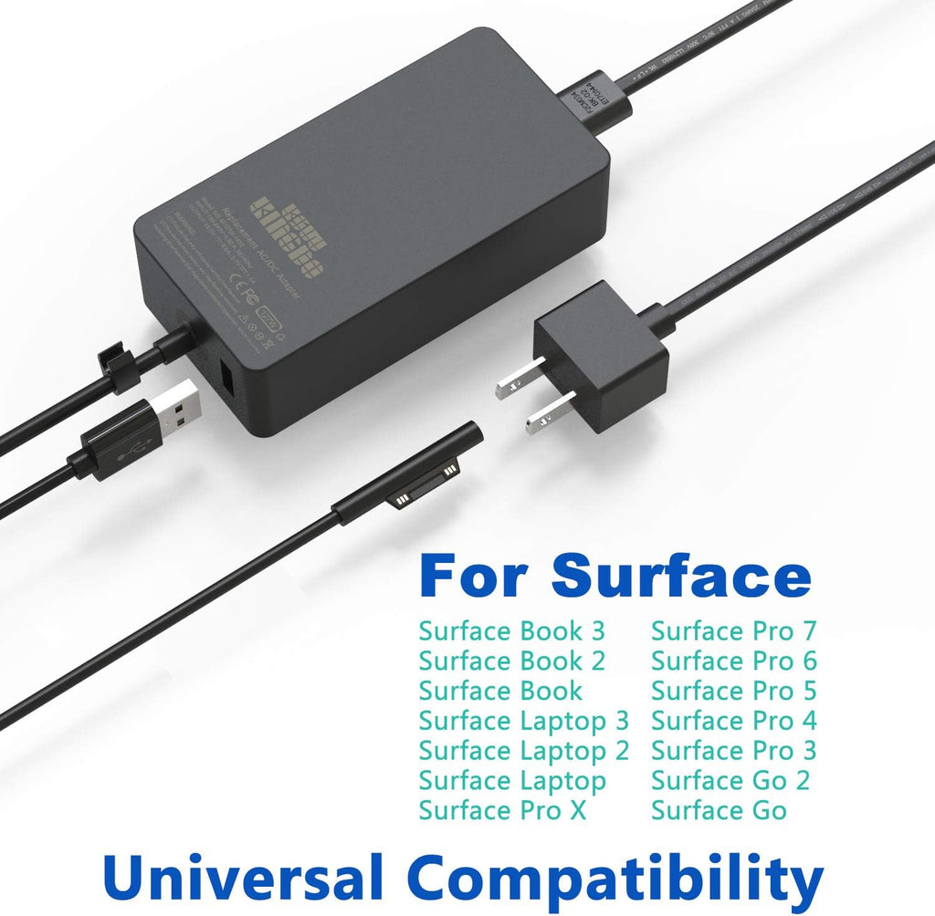 127W 15V 8A Power Adapter with Carrying Case A6473