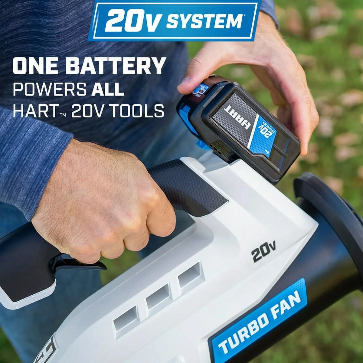 20-Volt Turbo Fan Blower with 4.0Ah Lithium-Ion Battery E5116