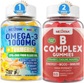 Vegan Omega-3 Turmeric Vitamin B Complex Gummies K584307