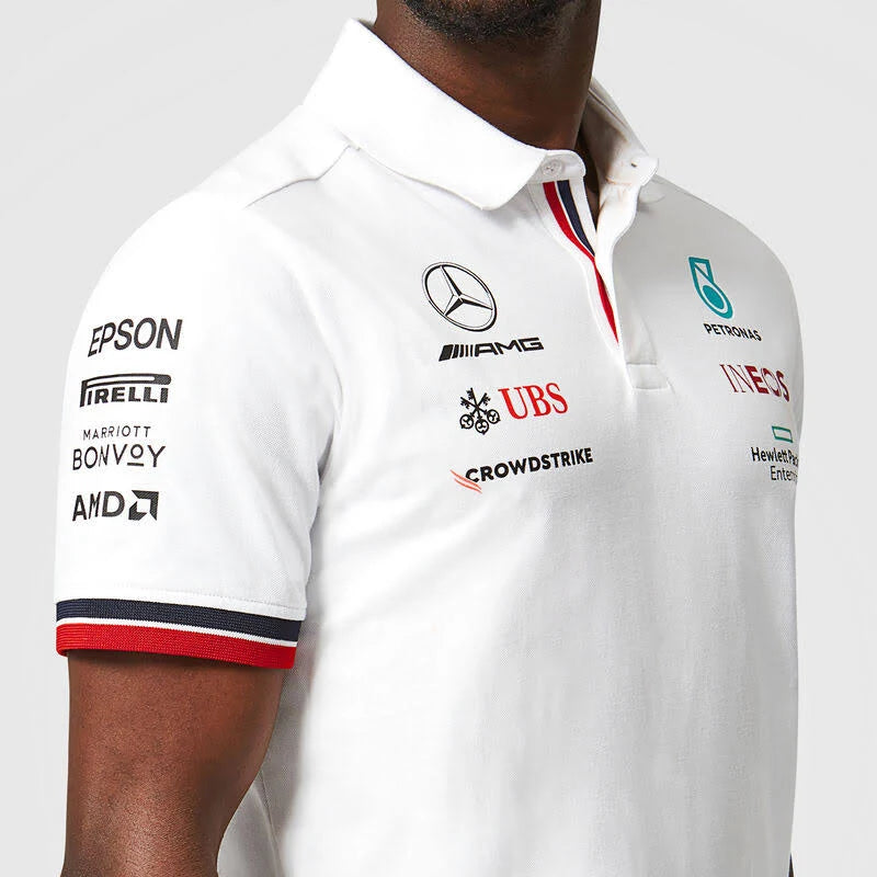 White Team Polo E2548