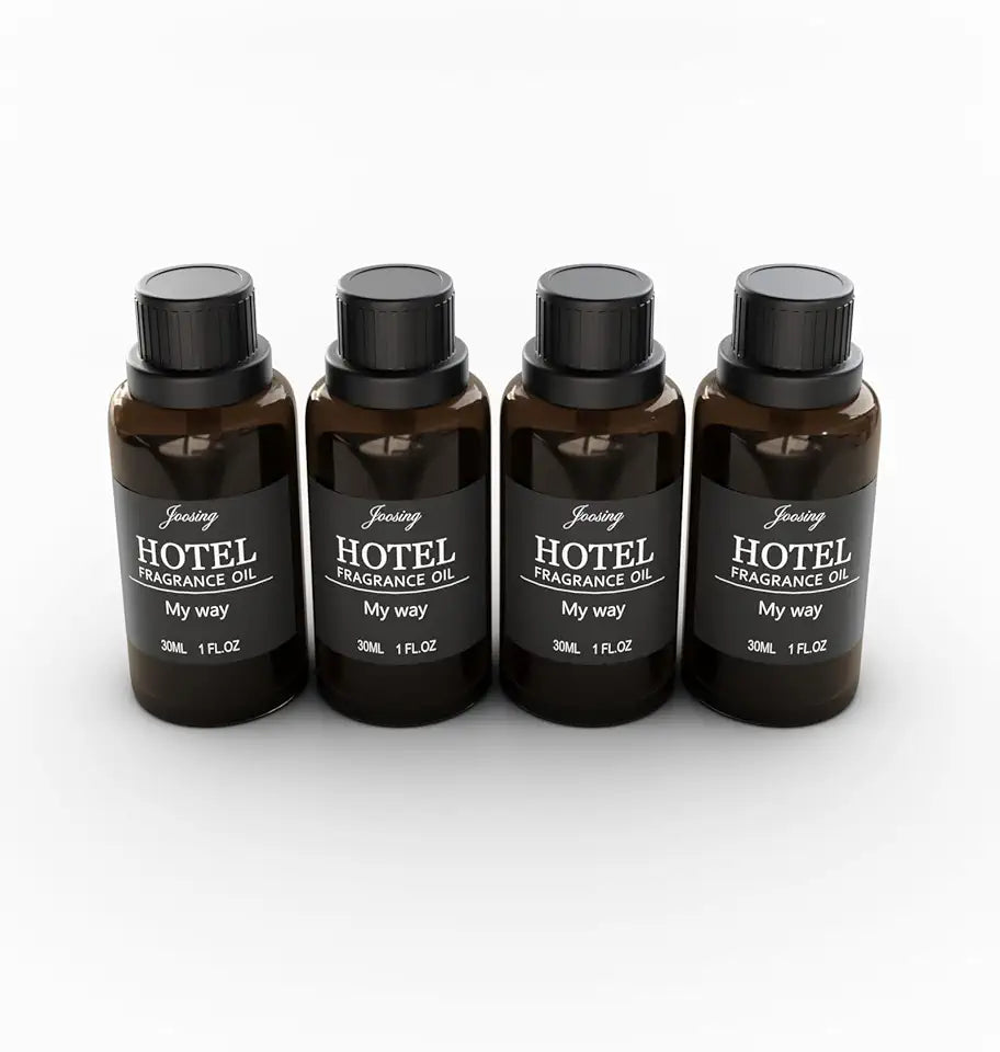 Essential Oils Set, 4 Fl Oz Fragrance Oil Glass Bottle for Aromatherapy Diffusers and Humidifiers L650