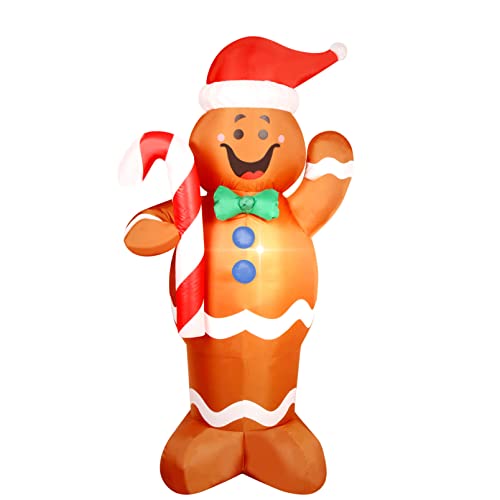 8 Feet Tall Lighted Inflatable Christmas Nutcracker Yard Decoration D1666
