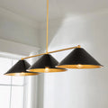 3-Light Industrial Linear Pendant F390578