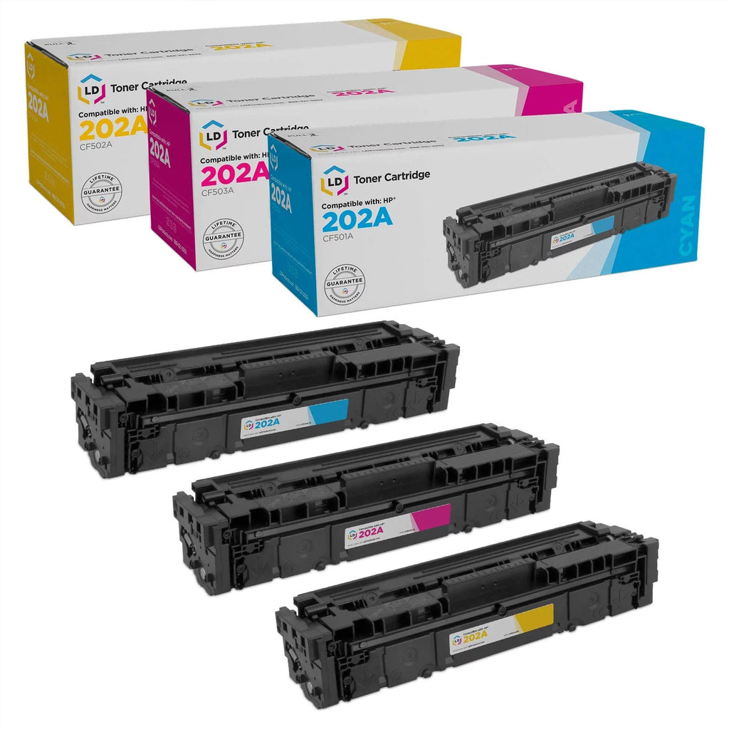 Compatible Toner Cartridge Replacement 3-Pack Cyan Magenta Yellow N98737