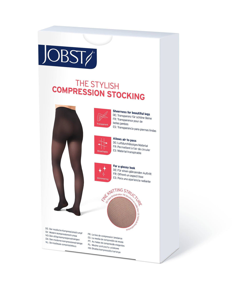 30-40 mmHg Small Suntan Thigh High Silicone Dot Band V7940