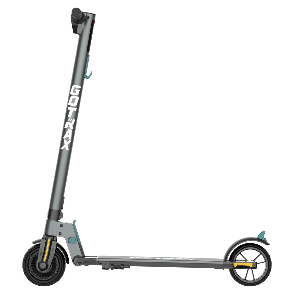 Gray Foldable Electric Scooter with 6 Tires Q242988
