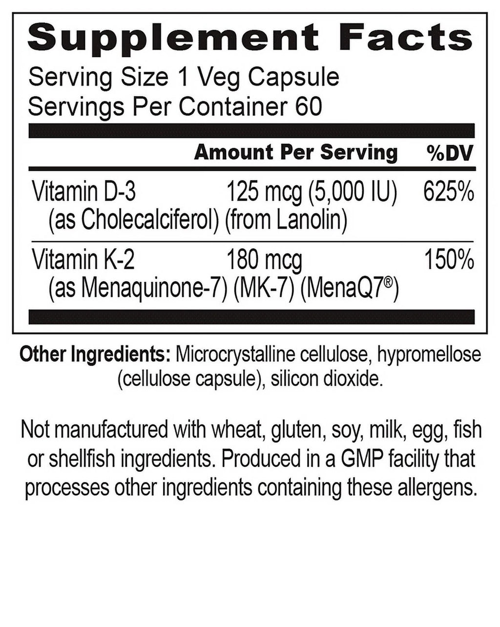 Vascular Flex with Vitamins D3 & K2 Y4333