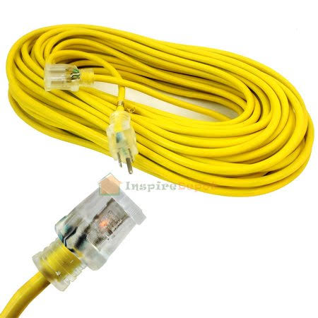 10 Gauge Electric Extension Cord 3 Prong Power Cable X469207