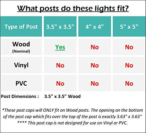 12 Pack Solar Post Cap Deck Light for 4x4 Wood or PVC Vinyl Posts (Bronze) M504218