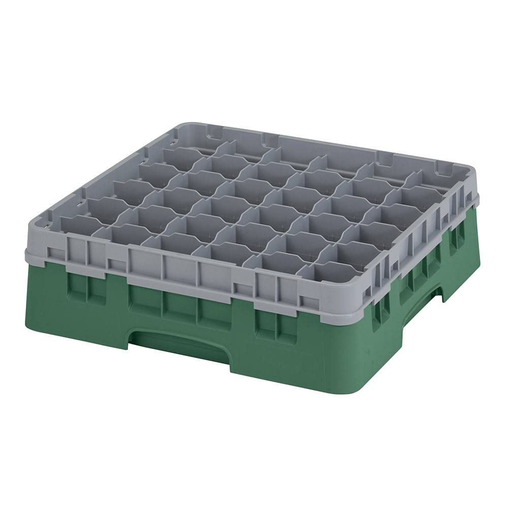 36-Compartment Glass Rack - Full Size - Sherwood Green A6389